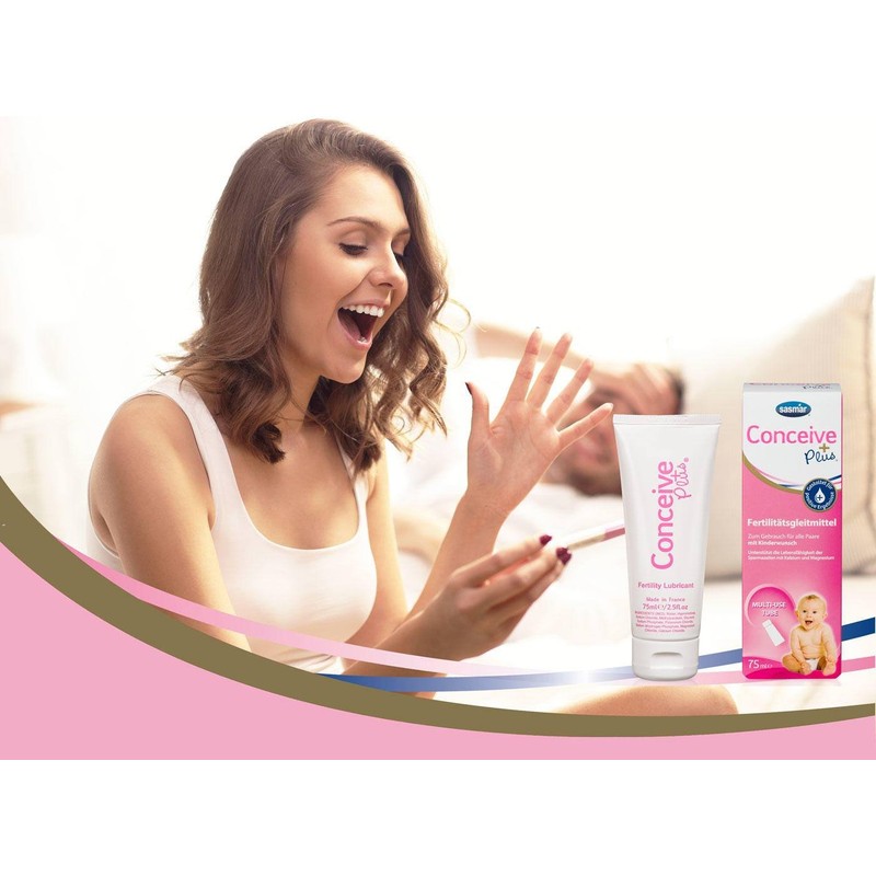Sasmar Conceive Plus Fertilität Lubricant 75 ml with 1x A
