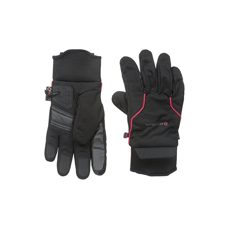 Manzella Men's All Elements GORE-TEX 5.0 Touch Tip Gloves, Black,