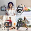 RGB Smartphone Video Rig with Light, Handheld Phone Camera Ring