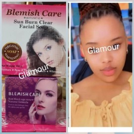 blemish care 2pcs. Blemish care sun burn clear & sun block age Renew facial cream. Organic 👌