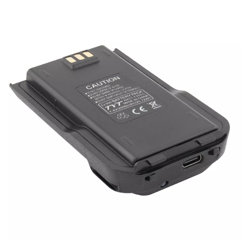 TYT Rechargeable Battery w/ USB-C For MD-380 / MD-UV380 Series