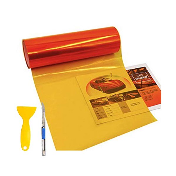 KOMAS 12” X 48” Tint Vinyl Film Sticker Sheet Roll