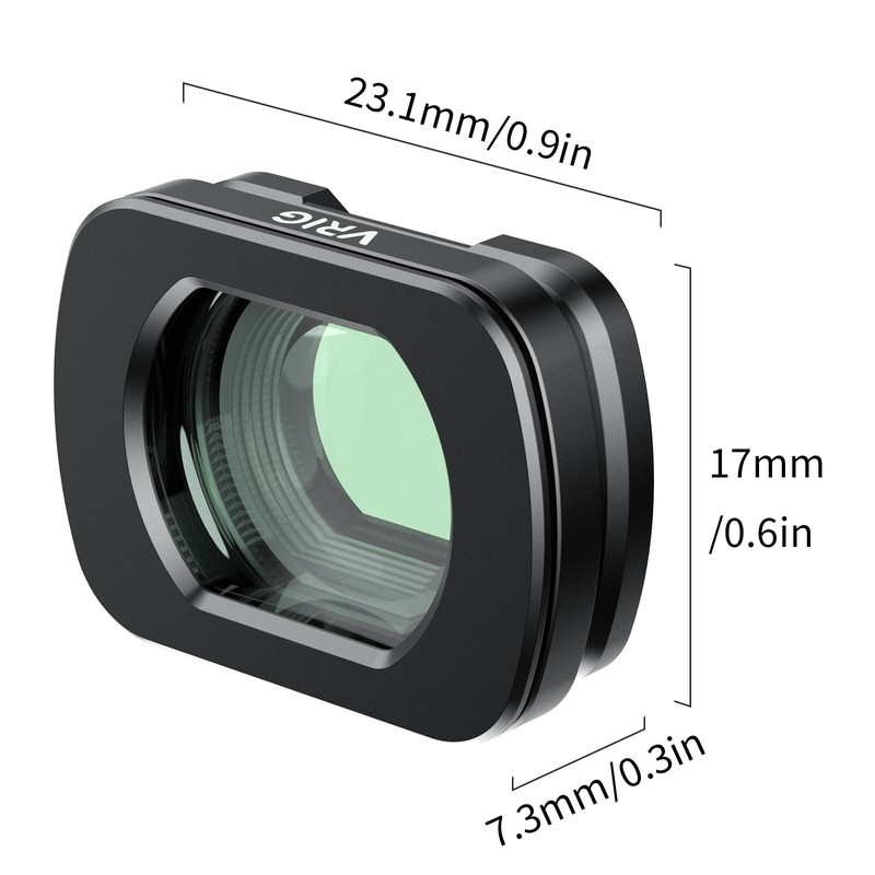 VRIG Wide Angle Lens Compatible with DJI Osmo Pocket 4