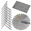 TIMESETL Guitar Luthier Tool Set, 32 Blade Feeler Gauge, 9