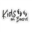 Folien-Zentrum - Kids on Board 12.5 x 7 cm -