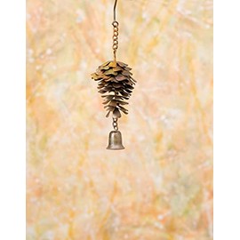 Pine Cone with Bell Ornament by Happy Gardens