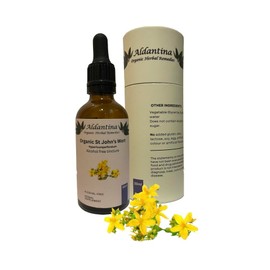 Organic St John's Wort Tincture Alcohol-Free Liquid Extract, Organic St John's Wort (Hypericum perforatum) (50ml)