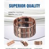 Jecanori Copper Bracelet for Men With Premium Fold-Over Clasp Included