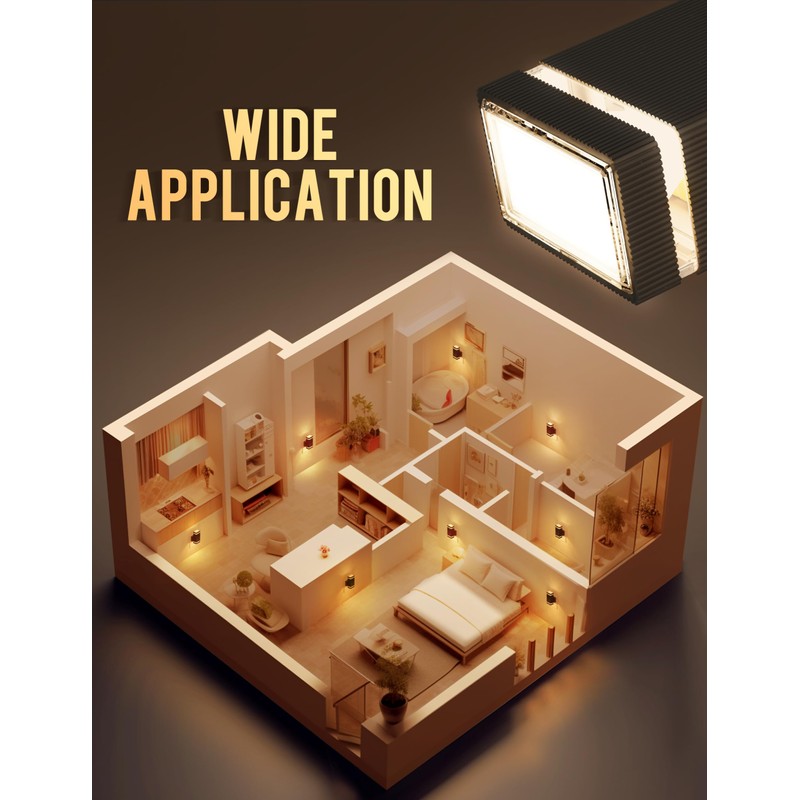 DORESshop Dimmable LED Night Light Plug in [4 Pack], Night