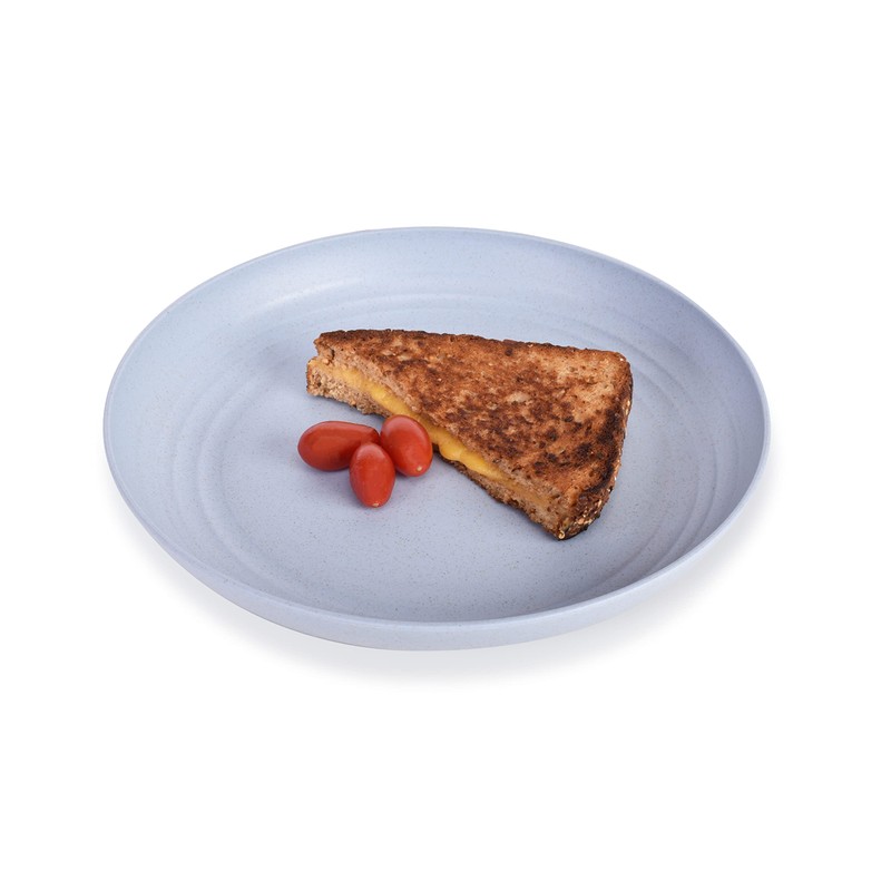 Hooper Skies 4 Pack Wheat Straw Plates - Unbreakable Plates