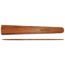 Earlywood Medium Flat Sauté Wooden Spatula for Nonstick Pans Kitchen Utensils - wood type: hard maple