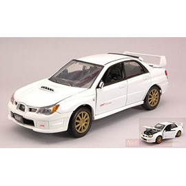 Scale Model Compatible with Subaru Impreza WRX STI 2003 White 1:24 MOTORMAX MTM73330W