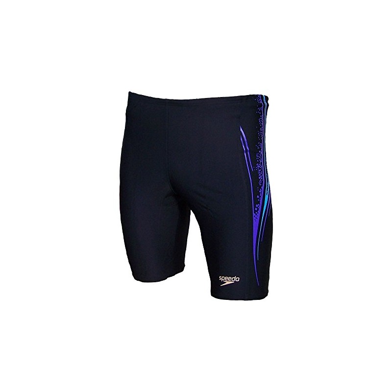 Speedo Plmt Pnl Jam Am Men's Swimming Trunks, black, 7