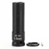 FLZOSPER 1/2 Inch Drive x 14mm Deep 6-Point Impact Socket，42