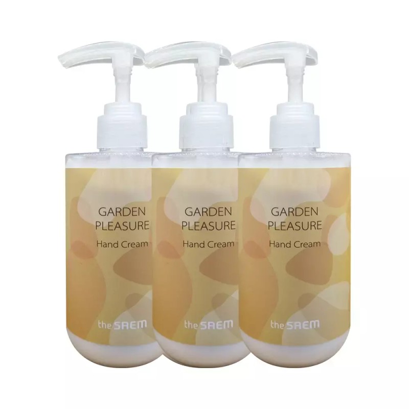 The Saem 더샘 가든 플레져 핸드 크림 300mlx3개+더샘 퍼퓸드 핸드
