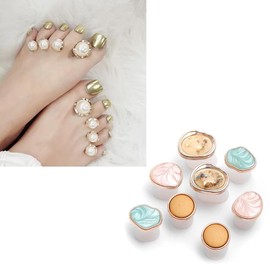 16pcs Silicone Toe Separators, Pedicure Toe Dividers, Toenail Manicure Dividers for Nail Polish Application, Colorful