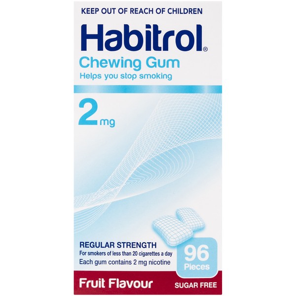 Habitrol Gum FRUIT 2mg 96