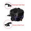 3mirrors Engine Exhaust Manifold Bolt Repair Kit Compatible with Chevy