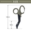 DUCKNOT Scissor Scissors, Stainless Steel, For Outdoor Activities, Camping, BBQ,