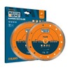 7 Inch Ultra-Thin Turbo Mesh Diamond Blade for Cutting Porcelain,