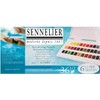 Sennelier Plastic Watercolour Paint Box - 36 Colours + 1