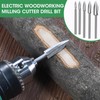 5 Pcs Wood Carving Bits for Dremel Rotary Tool HSS