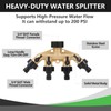 Gardena distributor, Gardena irrigation system, Gardena 4-way distributor, use up