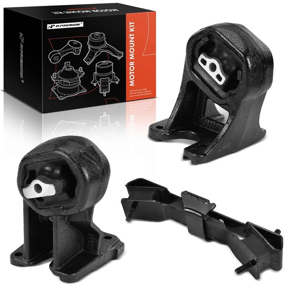 A-Premium 3PCS Engine Motor Mount and Transmission Mount Kit Compatible