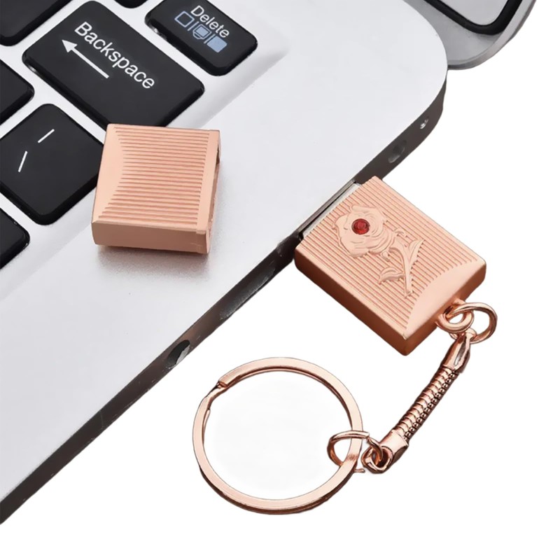 UFARID Rose USB Flash Drive Memory Stick USB Flash Drive