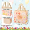Lapensa Easter Bags with Handles, Reusable Easter Gift Bags, Bunny