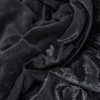Coma Inducer Velvet Crush Toddler Comforter - Champagne Black
