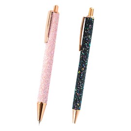 GSHLLO 2 Pcs Craft Weed Pens Glitter Weeding Pencil Air Release Pen Metal Pin Pen Adhesive Vinyl Tool Fine Point Weeding Tool for Bubble Removal