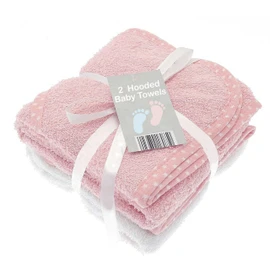Fashion by Purdashian Baby Towel | 100% Soft Cotton Baby Bath Towel | Pack Of 2 Baby Hooded Towel | New Born Baby Essentials | Baby Towels Newborn to Toddler | Ideal for New Mothers