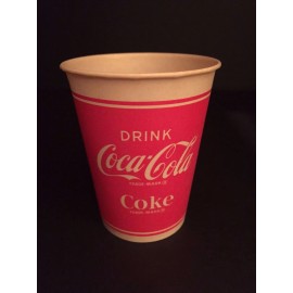 1950's Coca-Cola, "Un-Used" Paper Cup (9 oz) (Scarce)