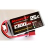 RoaringTop LiPo Battery Pack 25C 1300mAh 3S 11.1V with Deans
