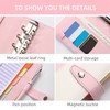 A6 PU Leather Budget Organiser with Buckle Budget Planner Financial
