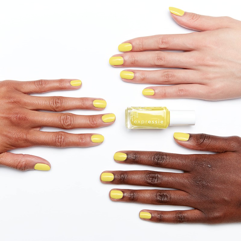essie expressie Quick-Dry Nail Polish, 8-Free Vegan, Sk8 with Destiny,