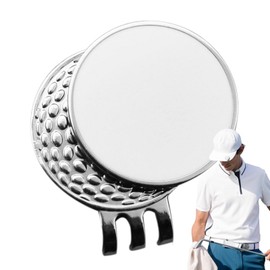 Generic Golf Ball Marker Hat Clip - Magnetic, Portable, On-Course Accessory for Men and Women