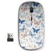 KAWAMOUSE 2.4G Ergonomic Portable USB Wireless Mouse for PC, Laptop,