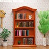 Odoria 1/12 Scale Miniature Wooden Shelf Mini Bookshelf Bookcase with