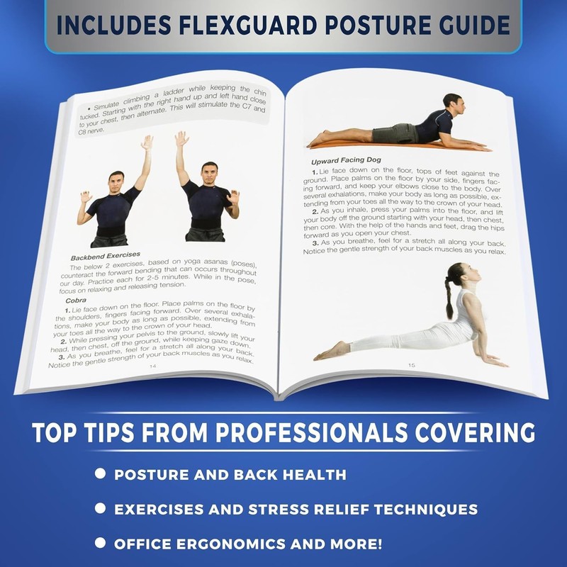 FlexGuard Support Posture Corrector for Women and Men - Adjustable