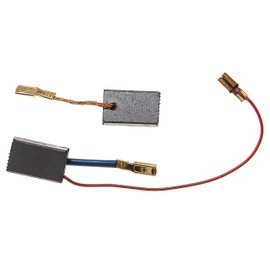 vhbw 2 x Carbon Brush Motor Carbon Abrasive Carbon 16.5 x 10 x 5 mm Compatible with Hilti DC125, WS125 Power Tool