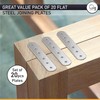 OMIdeas 20 x Connecting Plates (60 x 16 x 1.5)