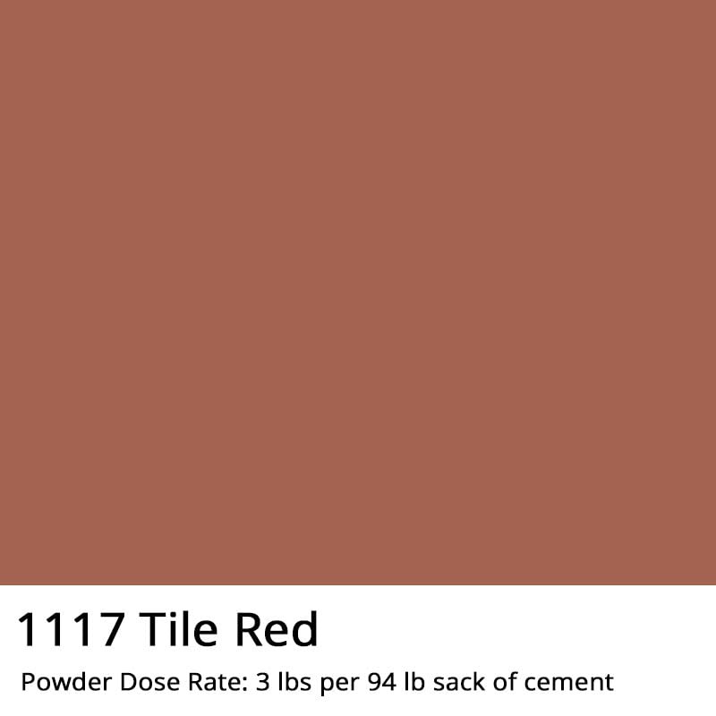 GlobMarble Concrete Pigment. 1117. Tile Red