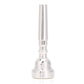 Bnineteenteam Plated Trumpet Mouthpiece 3C Replacement Trumpet Parts Beginner Trumpet Practice Mouthpiece Universal (Silver) Musical Instrument Accessories