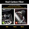 Real Carbon Fiber Shift Knob Gear Shifter Knobs with 3