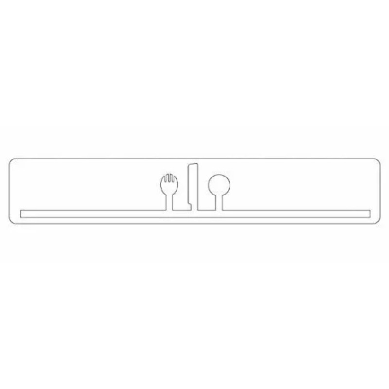 Sizzix 659532 Flatware Sizzlits Strip Die