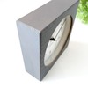 KATOMOKU Dual use clock 8 km-134GRRC Grey Radio Clock Continuous