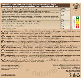 Raw Farm Flaxseed Flour 1kg - 100% Pure Gluten Free Keto Friendly Protein Rich Low Carb Nut Free Flour for Baking, Cooking and Smoothies