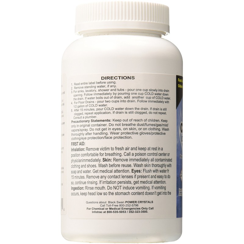 Black Swan 09175 Power Crystals Drain Opener, 16 oz -